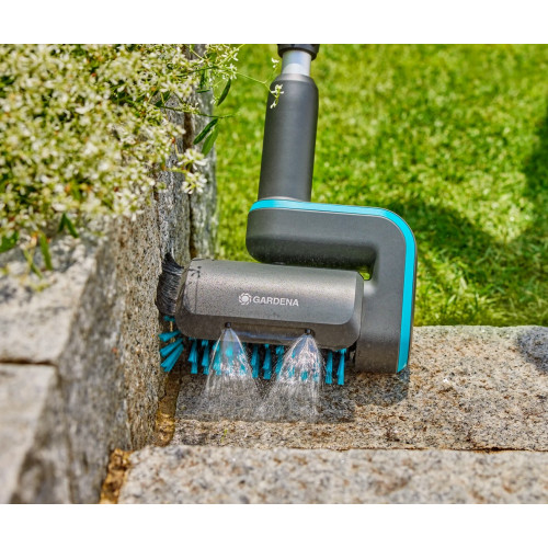 Nettoyeur de terrasse AquaBrush 18V / P4A - Universal - sans batterie - GARDENA