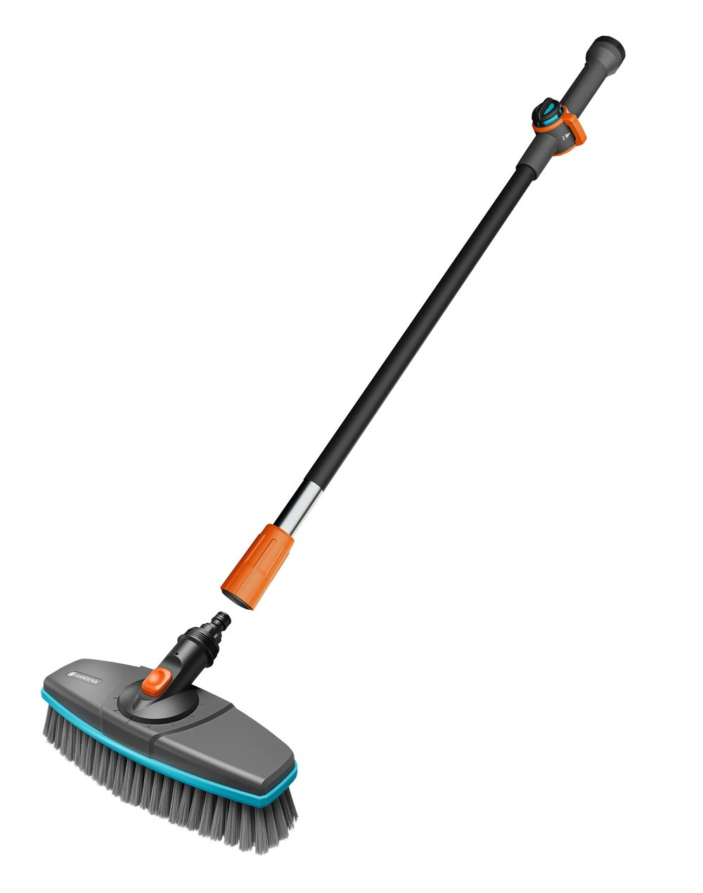 Gardena Cleansystem Kit de Lavage avec Manche de 90 cm et Brosse à Manche Souple : kit Pratique idéal pour Le Nettoyage Humide - vue 3