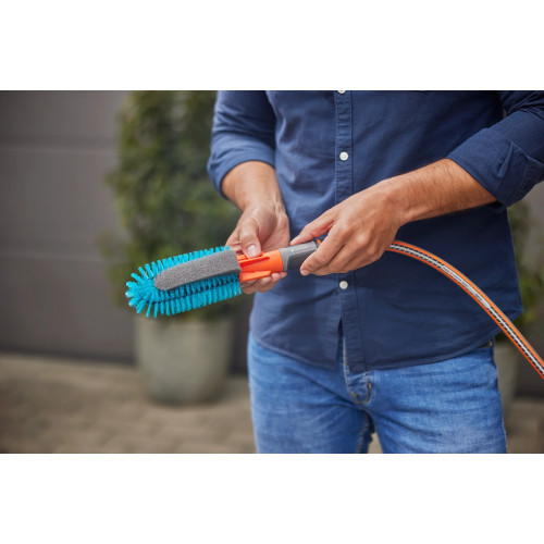 Kit brosse de lavage pour vélo avec tuyau Liano - GARDENA
