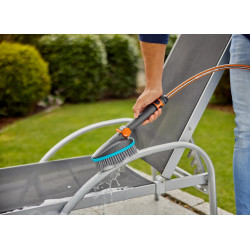 Brosse de lavage à main M souple réglable - GARDENA