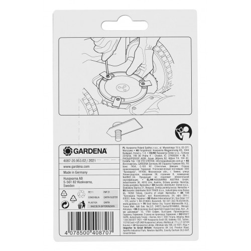 Lames de rechange (x9) pour robot R 40 Li - GARDENA