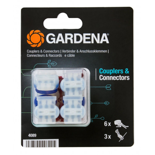 Connecteurs(x6)+ raccords de connexion(x2) pour robot R40Li - GARDENA