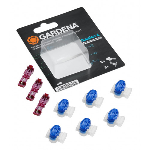 Connecteurs(x6)+ raccords de connexion(x2) pour robot R40Li - GARDENA