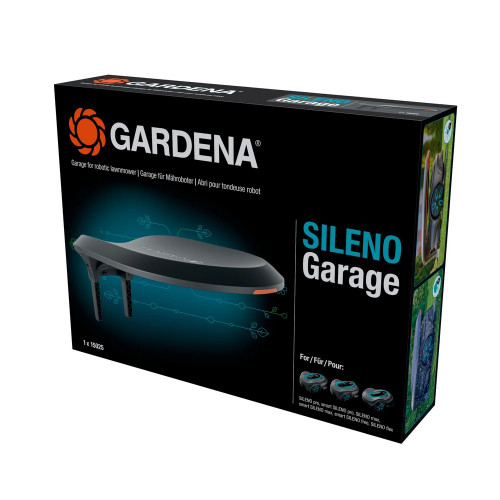 Abri pour tondeuse robot - Compatible smart SILENO max et free - Toit ouvrant - GARDENA