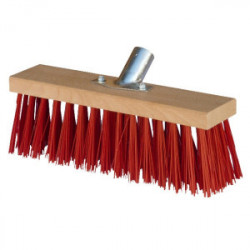 Balai de cantonnier brosse Nylon 31 cm sans manche - OUTIFRANCE 