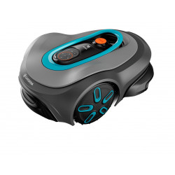 Tondeuse robot connectée - smart SILENO max 1500 m² - Trim-to-Edge - DualCutting de marque GARDENA, référence: J9497000