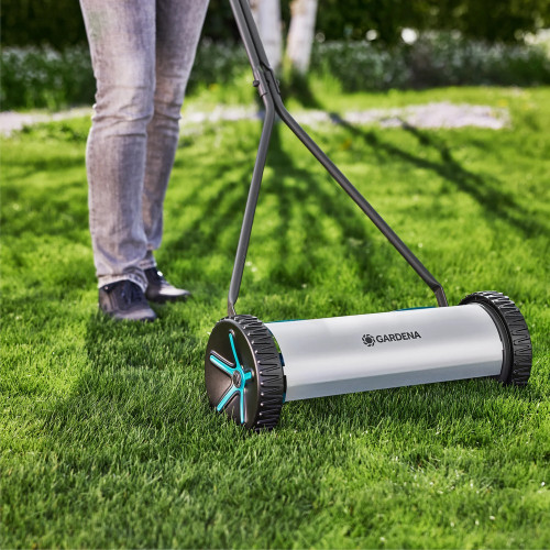 Tondeuse manuelle - Comfort 400 - Largeur de coupe 40 cm - Jusqu’à 250 m² - GARDENA