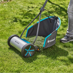 Tondeuse manuelle - 400 Comfort Plus - Largeur de coupe 40 cm - Jusqu’à 250 m² - GARDENA