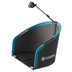 Sac de ramassage pour tondeuse manuelle - Capacité 40 L - Rigide et pliable de marque GARDENA, référence: J9498100