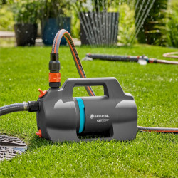 Pompe de jardin - GARDENA 5000 Silent - 550 W - Débit 5100 l/h - GARDENA