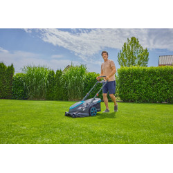 Tondeuse à batterie double lame - PowerMax Duo 46/36V P4A - Largeur 46 cm - Jusqu’à 600 m² - GARDENA