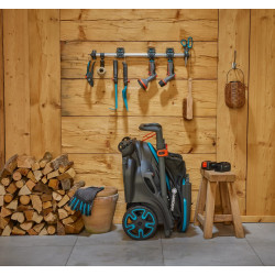 Tondeuse à batterie double lame - PowerMax Duo 46/36V P4A - Largeur 46 cm - Jusqu’à 600 m² - GARDENA