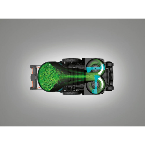 Tondeuse à batterie double lame - PowerMax Duo 46/36V P4A - 46 cm - Jusqu’à 375 m² - GARDENA