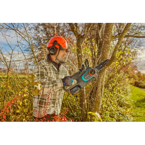 Tronçonneuse à batterie - PowerSaw 25/18V P4A - Guide 25 cm - Chaîne 3/8” - GARDENA