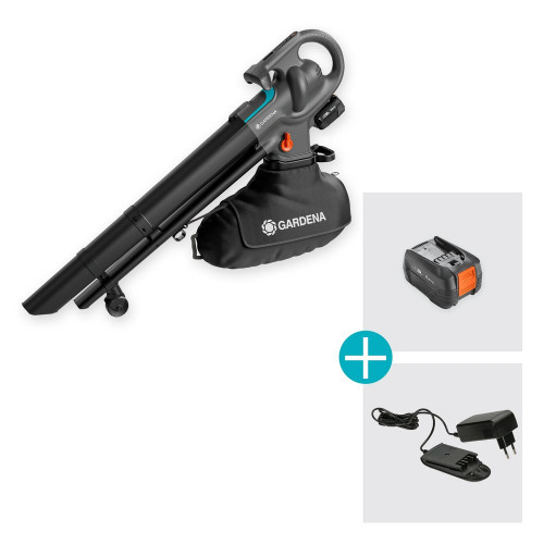 Aspirateur souffleur broyeur PowerJet Collect 18V P4A - Sans fil - GARDENA