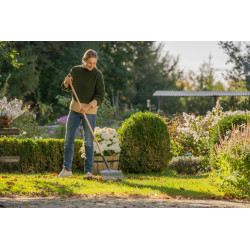 Balai-râteau PureLine - Largeur 43 cm - Manche bois FSC 100 % - GARDENA