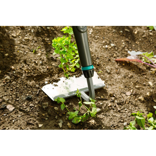 Binette PureLine - 16 cm - Lame acier inox - Manche bois FSC 100 % - GARDENA