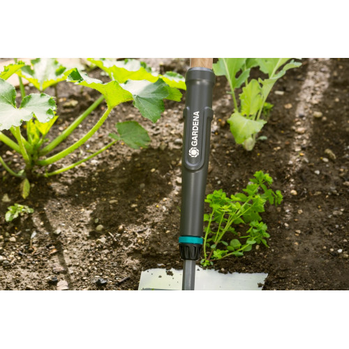 Binette PureLine - 16 cm - Lame acier inox - Manche bois FSC 100 % - GARDENA