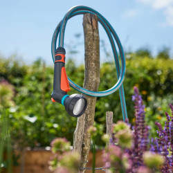 Pistolet d’arrosage Classic + raccord Aquastop 1/2” - 5/8” - Jet pluie doux - GARDENA