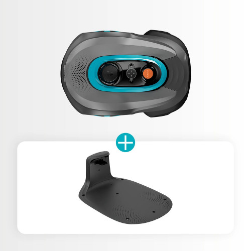 Smart SILENO sense 400 m² - Tondeuse robot sans câble avec IA, Trim-to-Edge et LONA™ Intelligence - GARDENA