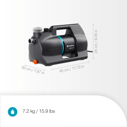 Pompe automatique maison & jardin 4600 Silent - 4600 l/h - 4,0 bar - GARDENA