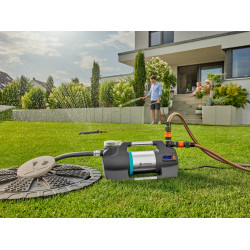 Unité d’aspiration 7 m 25 mm (1”) avec filtre inox et clapet anti-retour - Raccord G1” - GARDENA
