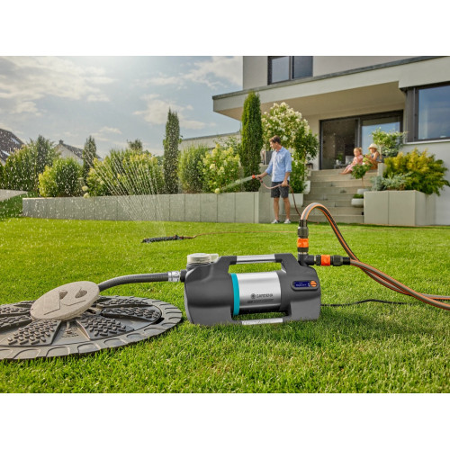 Unité d’aspiration 7 m 25 mm (1”) avec filtre inox et clapet anti-retour - Raccord G1” - GARDENA