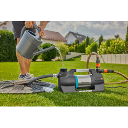 Unité d’aspiration 7 m 25 mm (1”) avec filtre inox et clapet anti-retour - Raccord G1” - GARDENA