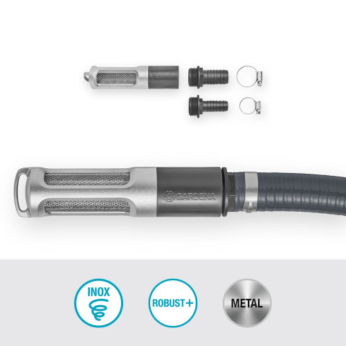 Filtre d’aspiration avec clapet anti-retour - Raccords 19 mm et 25 mm - GARDENA