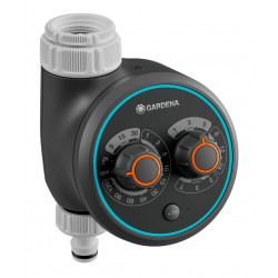 Programmateur d’arrosage - Water Control Easy Plus - 69 programmes - Réglage par molettes de marque GARDENA, référence: J9503900