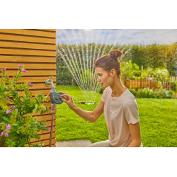 Programmateur d’arrosage - Water Control Easy Plus - 69 programmes - Réglage par molettes - GARDENA