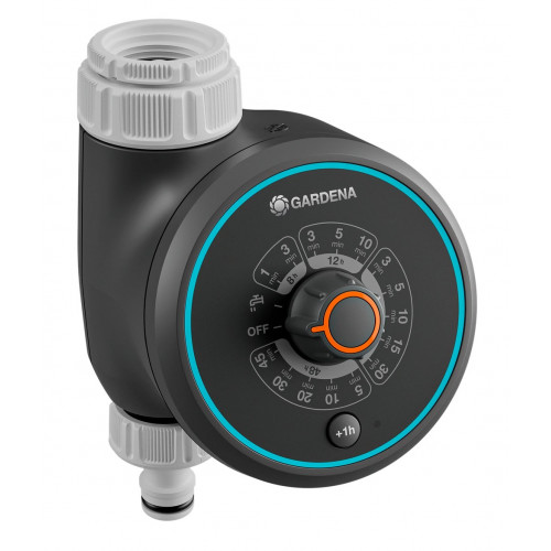 Programmateur d’arrosage Water Control Easy - GARDENA - 15 programmes - durée 1 min à 2 h - alimentation 2 piles AA - GARDENA
