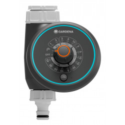 Programmateur d’arrosage Water Control Easy - GARDENA - 15 programmes - durée 1 min à 2 h - alimentation 2 piles AA - GARDENA