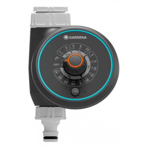 Programmateur d’arrosage Water Control Easy - GARDENA - 15 programmes - durée 1 min à 2 h - alimentation 2 piles AA - GARDENA