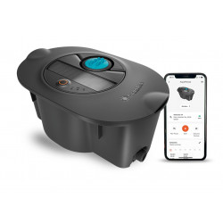 AquaPrecise - Système d’arrosage enterré solaire pour pelouses jusqu’à 320 m² de marque GARDENA, référence: J9504100