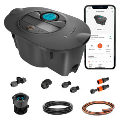 AquaPrecise - Système d’arrosage enterré solaire pour pelouses jusqu’à 320 m² de marque GARDENA, référence: J9504200