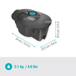 AquaPrecise - Système d’arrosage enterré solaire pour pelouses jusqu’à 320 m² - GARDENA