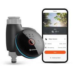 Smart Water Control - Programmateur d’arrosage connecté intelligent de marque GARDENA, référence: J9504400