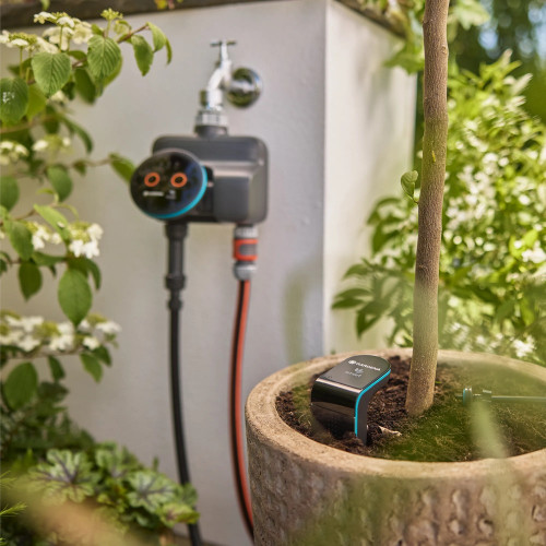 Smart Dual Water Control - Programmateur d’arrosage connecté 2 voies intelligent - GARDENA
