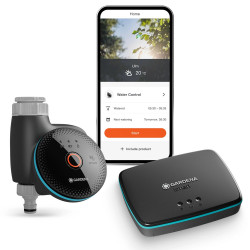 Smart Water Control - Programmateur d’arrosage connecté avec Gateway de marque GARDENA, référence: J9504600