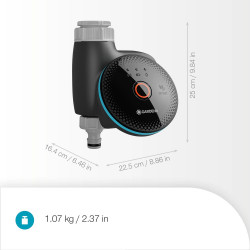 Smart Water Control - Kit d’arrosage connecté avec sonde d’humidité et Gateway - GARDENA