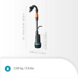Pompe pour collecteur d’eau de pluie 18 V 2400 l/h - kit prêt à l’emploi avec batterie - GARDENA