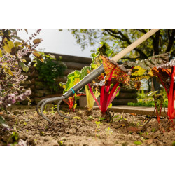 Griffe piocheuse 9 cm - PureLine - manche bois FSC et dents acier - GARDENA