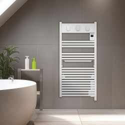 Sèche-serviettes électrique à inertie fluide Marapi 2 500W SAUTER blanc - SAUTER