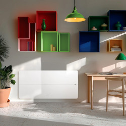Radiateur électrique connecté à inertie sèche Kartala 2000W SAUTER horizontal - SAUTER
