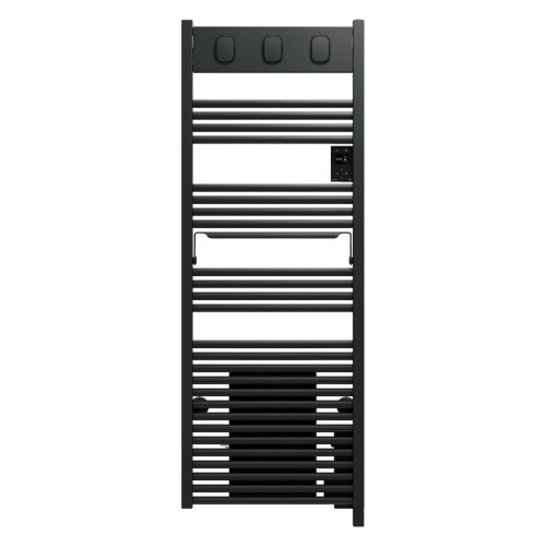 Sèche-serviettes électrique à inertie fluide Marapi 2 1750W SAUTER anthracite - SAUTER