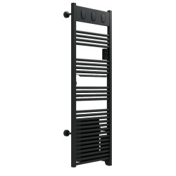 Sèche-serviettes électrique à inertie fluide Marapi 2 1750W SAUTER anthracite - SAUTER