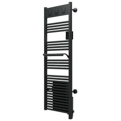 Sèche-serviettes électrique à inertie fluide Marapi 2 1750W SAUTER anthracite - SAUTER
