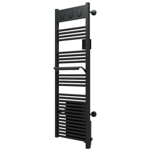 Sèche-serviettes électrique à inertie fluide Marapi 2 1750W SAUTER anthracite - SAUTER