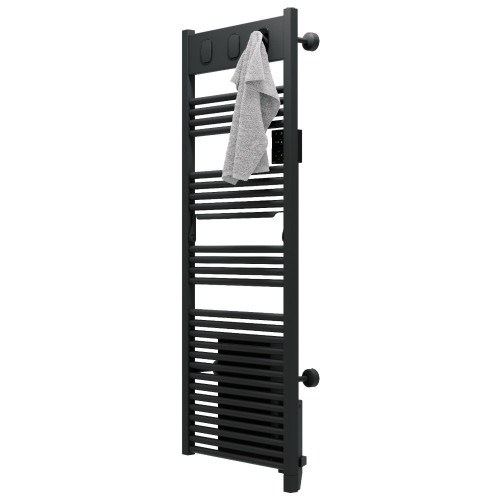 Sèche-serviettes électrique à inertie fluide Marapi 2 1750W SAUTER anthracite - SAUTER